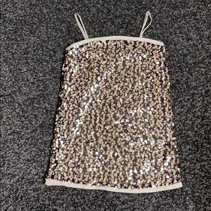 House of Harlow Sequin Mini Dress